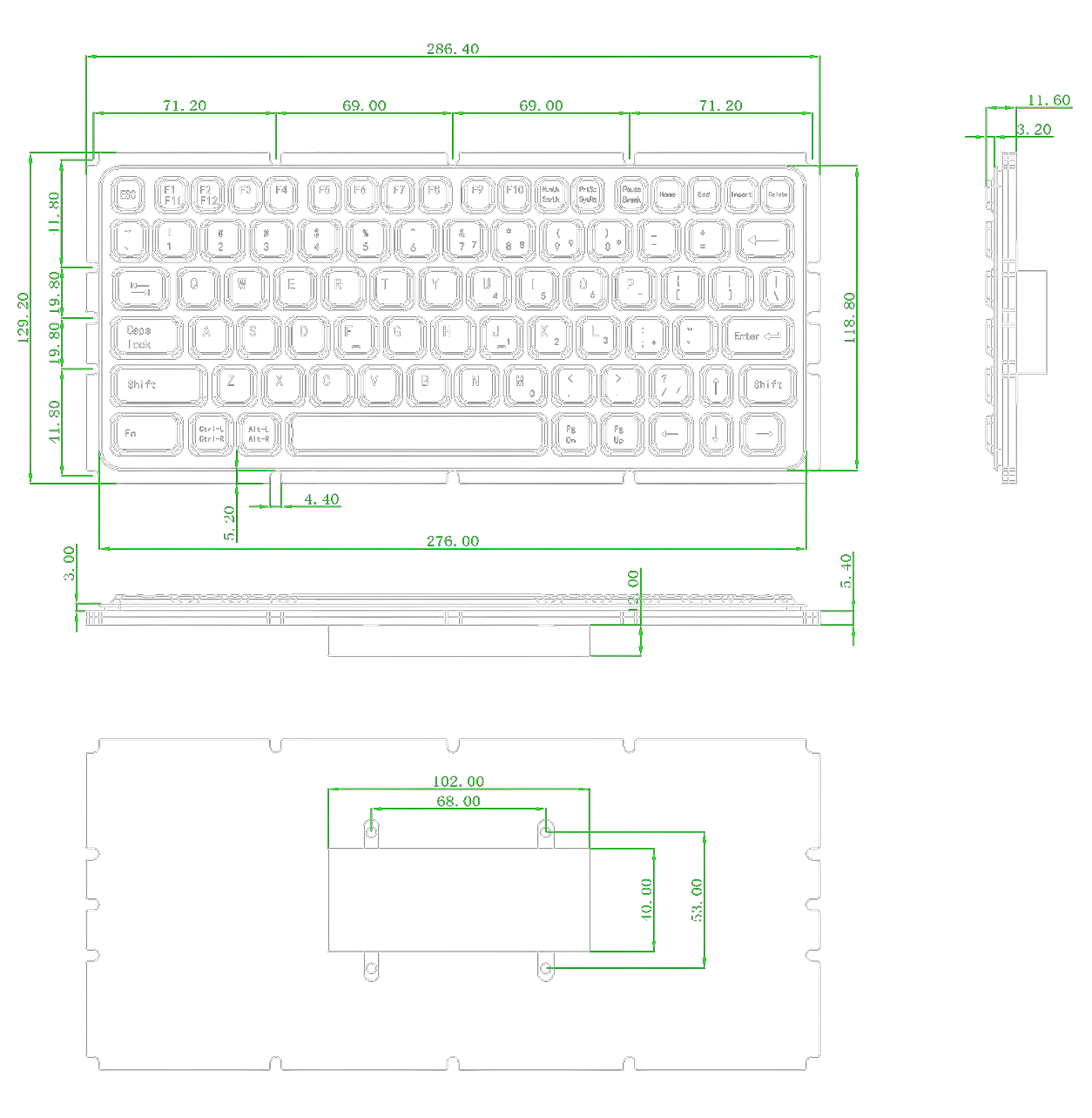product size