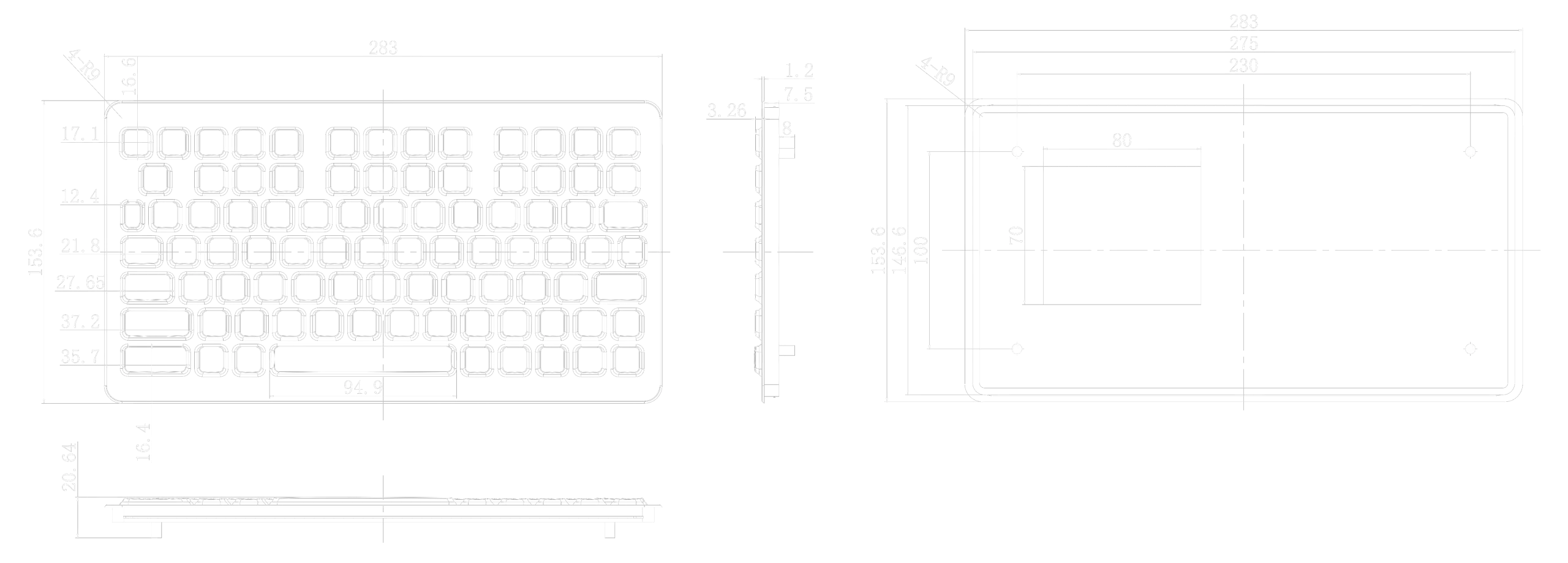 product size