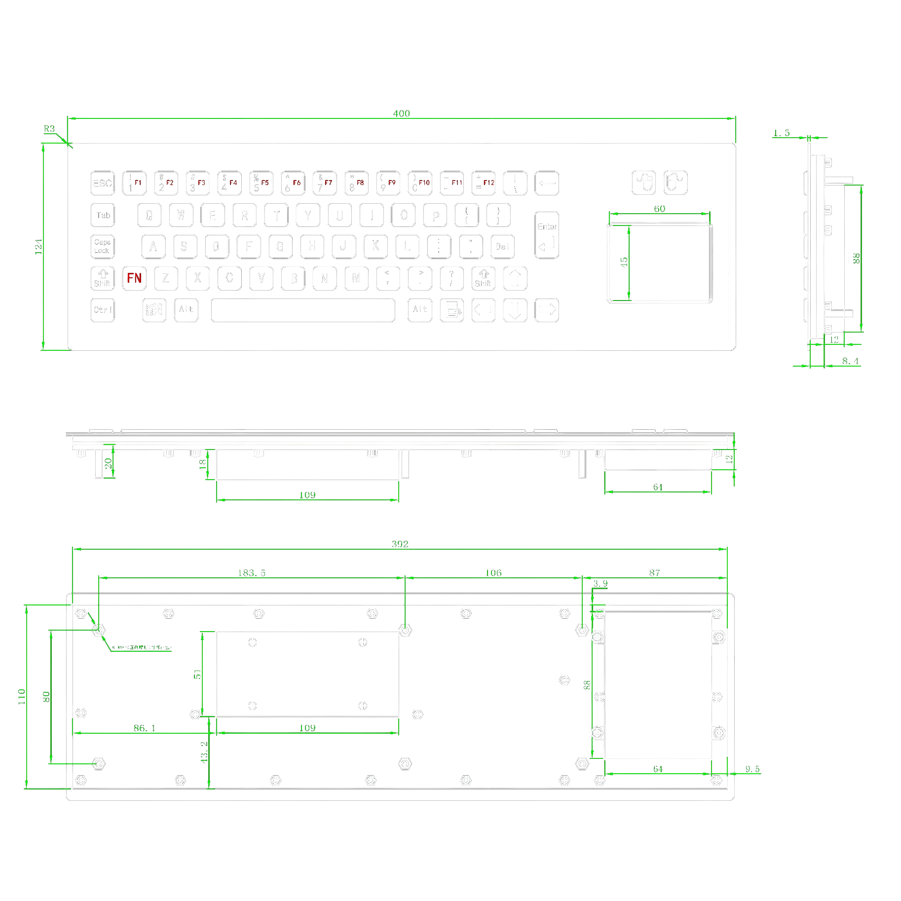 product size
