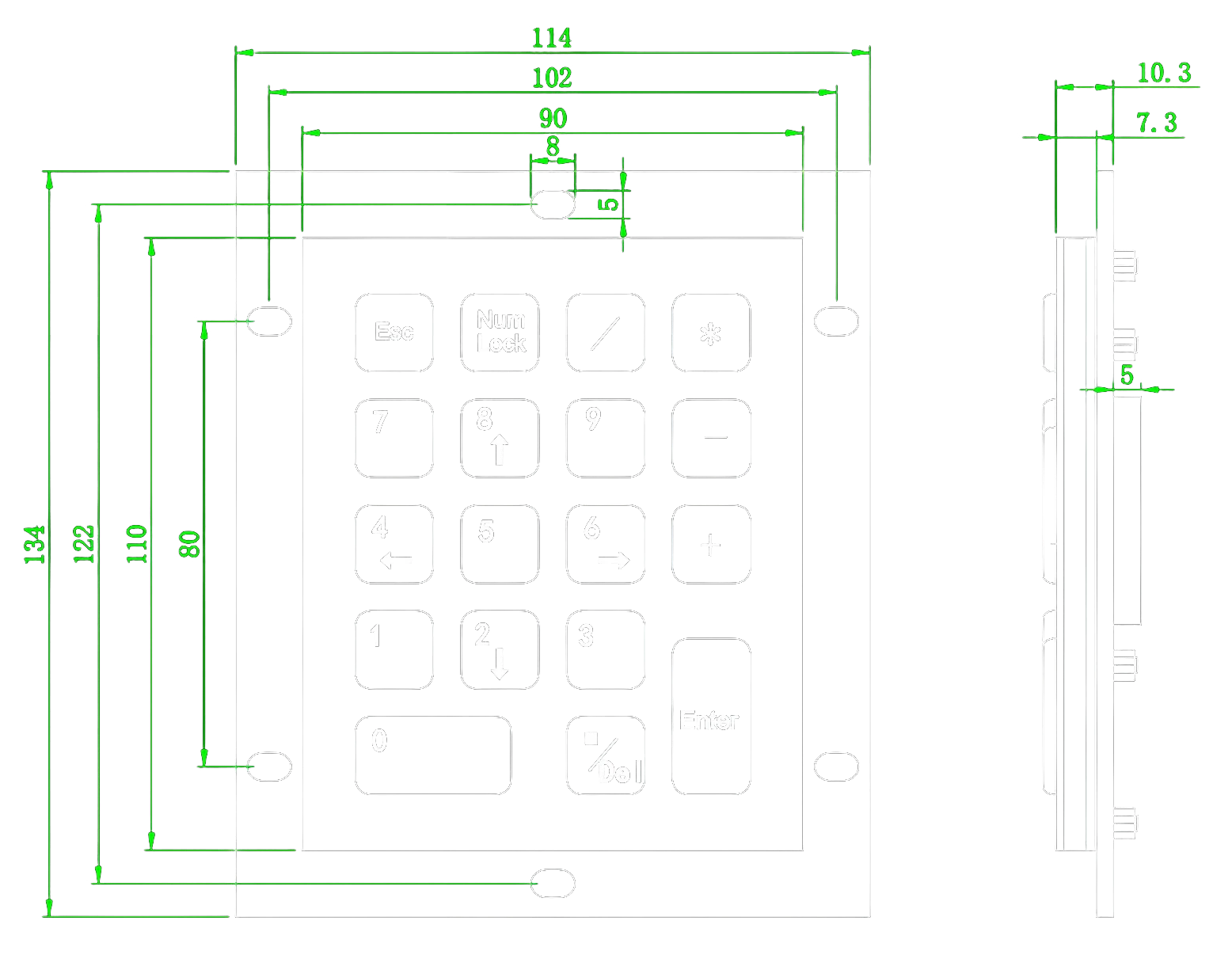 product size